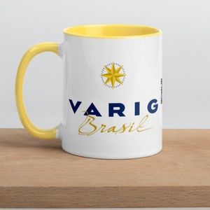 Legacy Varig Brazilian Airline Coffee Tea Mug